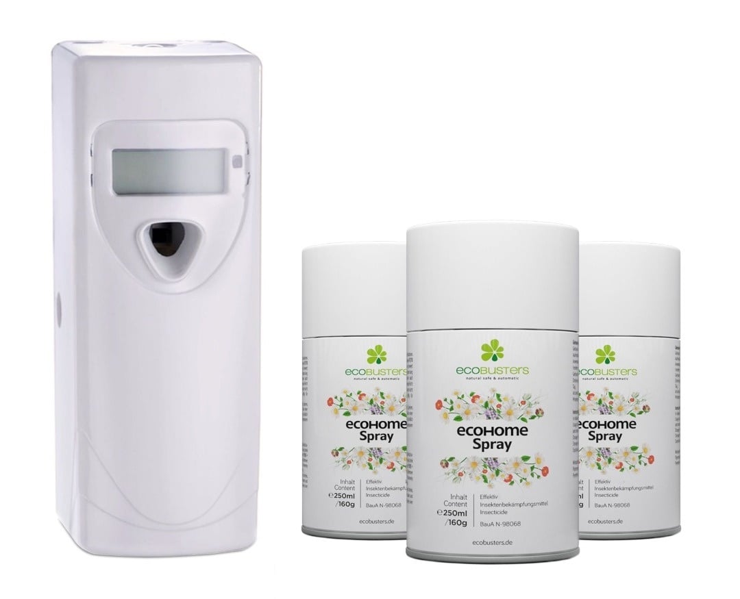 EcoHome Profi-Set | Sprühautomat mit 3 x Spray