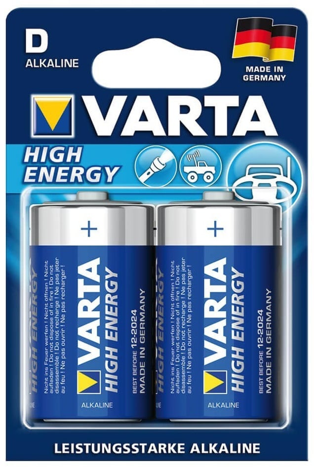 Ecobusters EcoHome Mini-Set: Sprühautomat + 250ml EcoHome Spray + Varta High Energy Mono D 1,5V (2 St.)