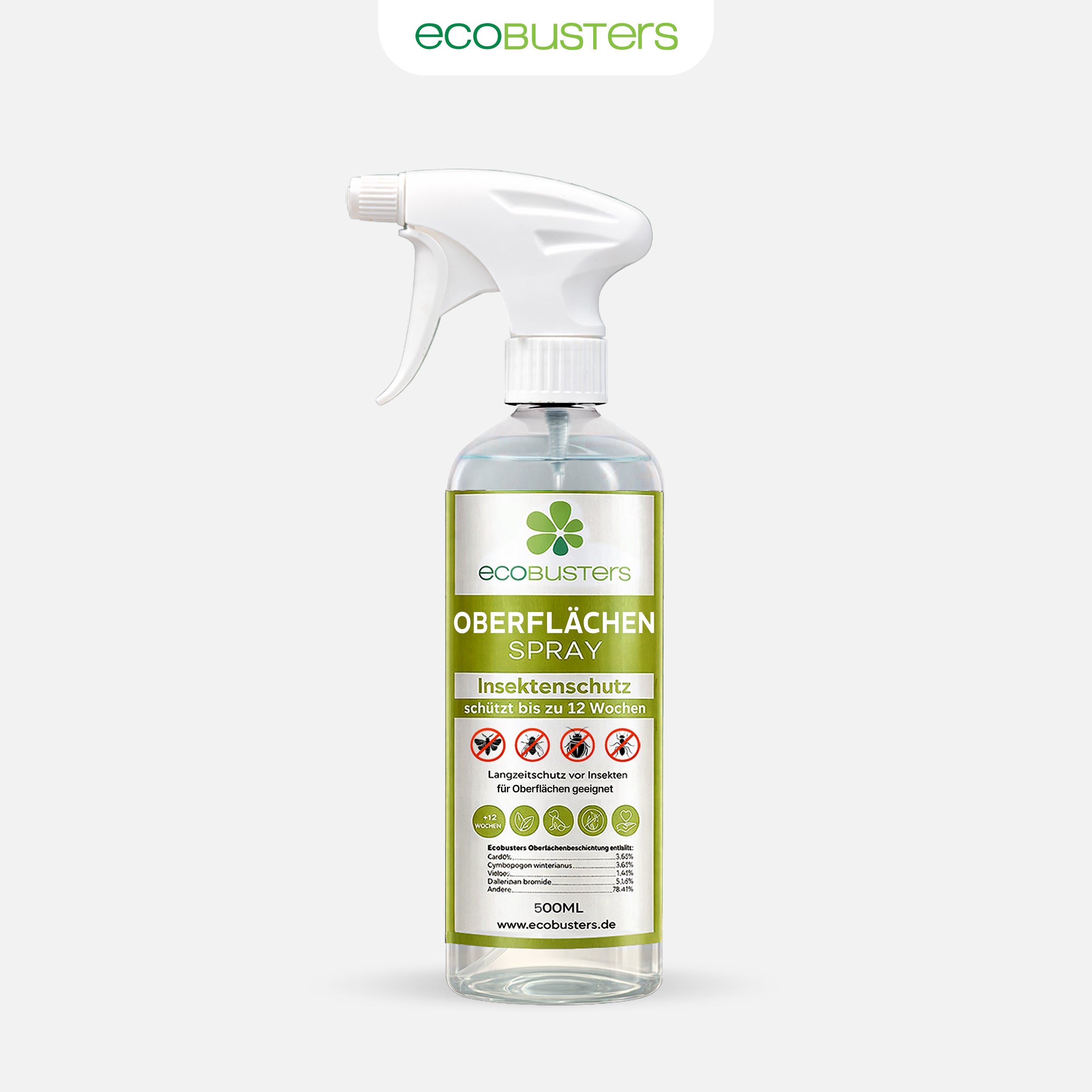 Oppervlakte insectenwerende spray