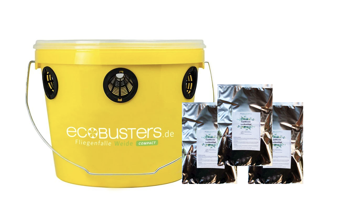 SUPER SET: Wilgenvliegenval C + 3x 240g lokmiddel