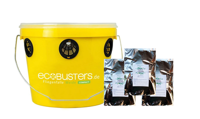 SUPER SET: Fliegenfalle Weide C + 3x 240g Lockstoff