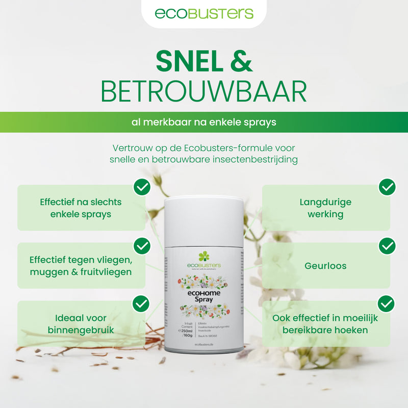 3x EcoHome-spray 250 ml