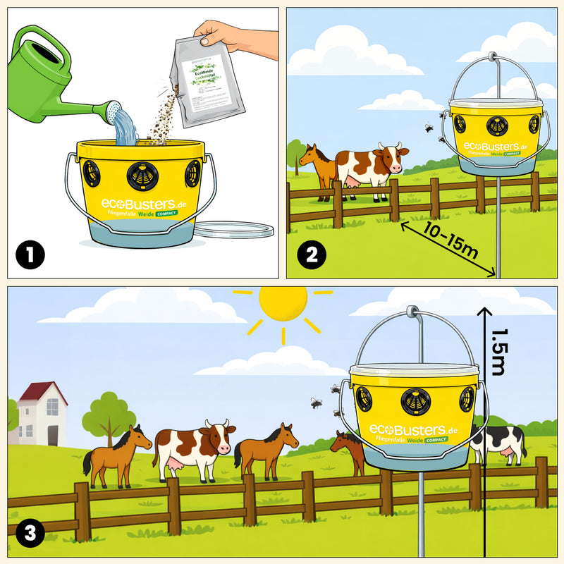 EcoWeide Fliegenlockstoff 240g