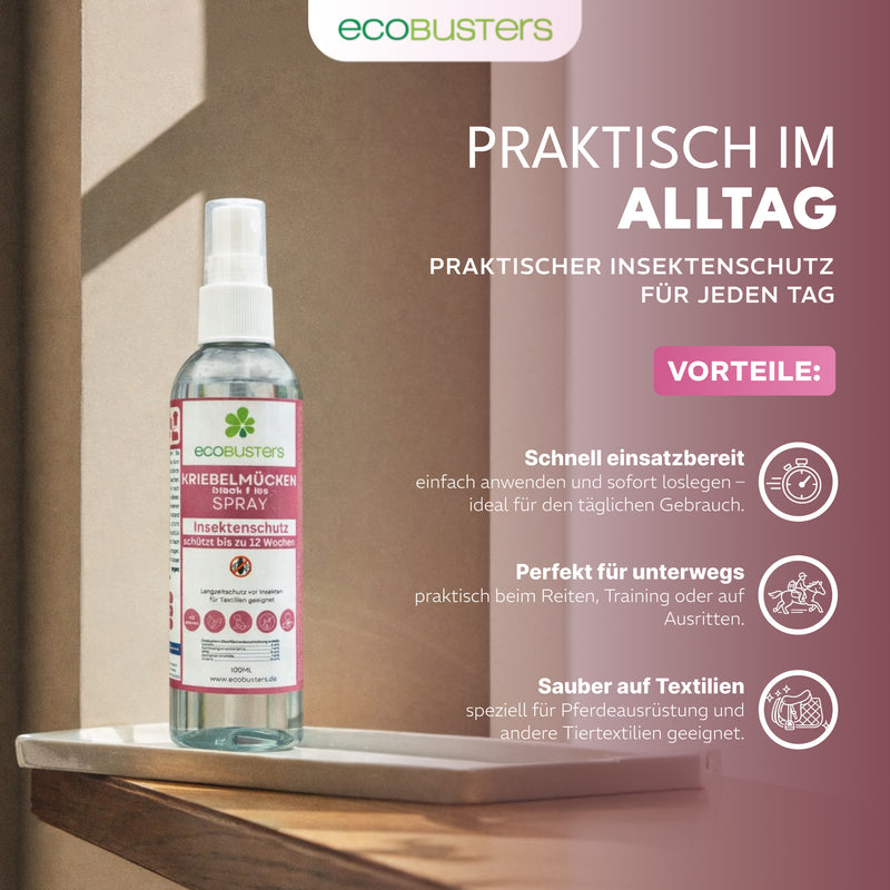 Kriebelmücken Spray